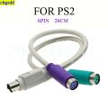 Cltgxdd motherboard PS2 PS/2 mouse keyboard splitter adapter cable 6-pin mini Din revolution 2 female mouse reader laser scanner.