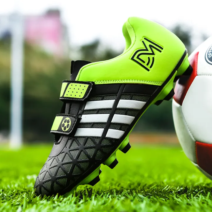 Children's%20No-Tie%20Velcro%20Soccer%20Shoes%20Men%20and%20Women%20ag%20Spike%20tf%20Broken%20Nail%20Child%20Student%20Boy%20Children%20Training%20Shoes%20-%20Image%202