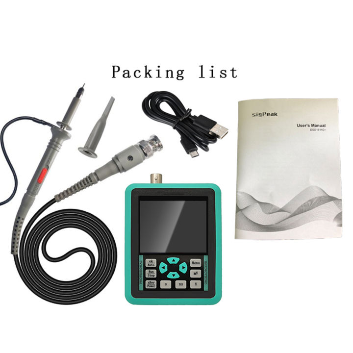 KOGEEK%20Handheld%20Mini%20Digital%20Oscilloscope%20with%202.4%20Inches%20TFT%20Color%20LCD%20Screen%20120M%20Bandwidth%20500M%20Sampling%20Rate%20for%20Maintenance%20and%20DIY%20Electronic%20Test%20-%20Image%202