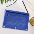 Pen Bag Binder Pencil Pouch Lightweight Cosmetic Bag Office Stationery Organizer Pencil Bags for Boys and Girls Children Teen Birthday Gifts. 