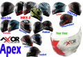 AXOR APEX PURPLE HELMET VISOR.