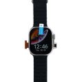 5G SIM Supported+camera Watch SIM-200 PLUS Ultra 3 Smartwatch + Google Smart watch Super Amoled 2.2 Inch Big Display Full Touch screen and Wireless charging Smartwatch Calling, Networking, Video, Location,Gaming SmartWatch Model- SIM-200P LUS- Sl-16548.