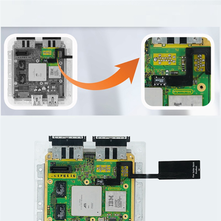 1%20Piece%20for%20Picoboot%20Replace%20FPC%20Flex%20Solder%20Cable%20Black%20Plastic%20for%20DOL-001%20Game%20Console%20-%20Image%204