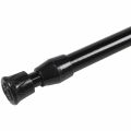 BRADOO 10 Pack Cupboard Bars Tensions Rod Spring Curtain Rod for DIY Projects, Extendable Width, 11.81 to 20 Inches (Black). 