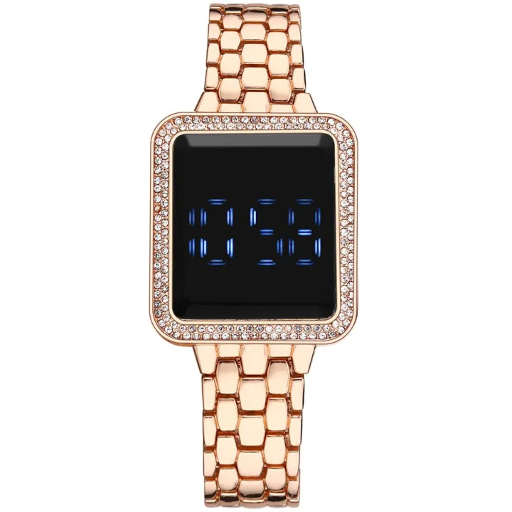 Fopul%20Mall%20Ladies%20Luxury%20Diamond%20Watch%20Steel%20Band%20Diamond%20Touch%20Screen%20LED%20Electronic%20Watches%20-%20Image%202