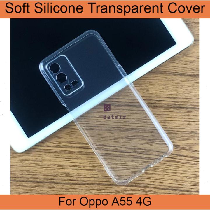 For Oppo A55 CRYSTAL CRACK ORIGINALS SOFT CASE CASING CLEAR TPU COVER