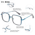 OQ BOGA 20 Colors Unisex Proof Blue Light Radiation Computer Glasses Men Women Photochromic Anti UV Square Frame Sunglasses. 