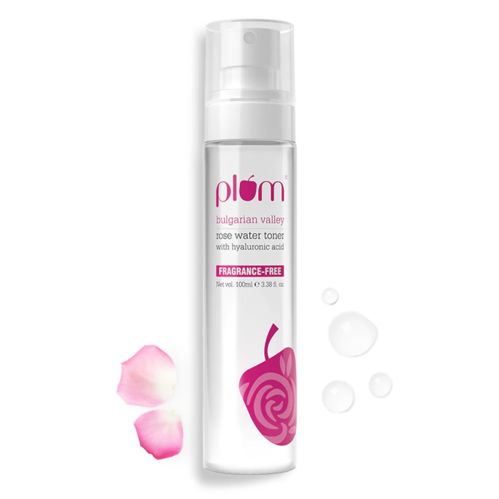 Plum Bulgarian Valley Rose Water Toner for tighter pores - 150ml