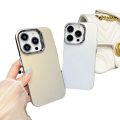 Luxury Matte Phone Case for iPhone XR to 13 Pro, XR Like 14 Pro Protective Shell, iPhone XR convert to 15 Pro Back Cover Hard. 
