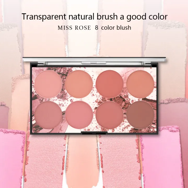8%20Colors%20MISS%20ROSE%20Blush%20Palette%20Face%20Mineral%20Pigment%20Palette%20Blusher%20Powder%20Professional%20face%20Makeup%20Blush%20Contour%20Shadow%20-%20Image%204