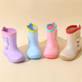 Children's rain boots, boys' and girls' kindergarten, baby anti-slip rain boots, student water shoes, small children's children's waterproof rubber shoes, boys. 