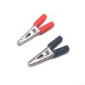 Mini Alligator Clip Black & Red-5Pair.