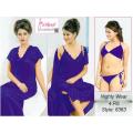 Night Dress Indian (Nighty) 4 Parts -Maxi. 
