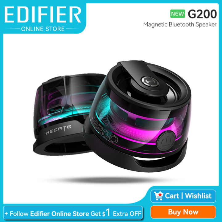 Edifier Hecate G200 Portable Bluetooth Speaker Mini Outdoor Magnetic ...