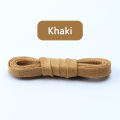 CecyliaXion 1Pair Waxed Cotton Shoelaces Waterproof Leather Shoelace Sneakers Boots Flat Laces for Shoes Accessories 70/90/120/150cm. 