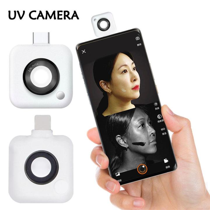 Portable%20UVlook%20UV%20Camera%20For%20Sunscreen%20Test%20For%20Smartphone%20Visible%20Facial%20Sun%20Protection%20For%20Type%20C%20Android%20Interface%20-%20Image%202