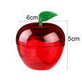 Individual 20PCS Wedding Party Preference Apple Container Toy Filled Plastic Apple Shaped Candy Box Birthday/Wedding Decoration.