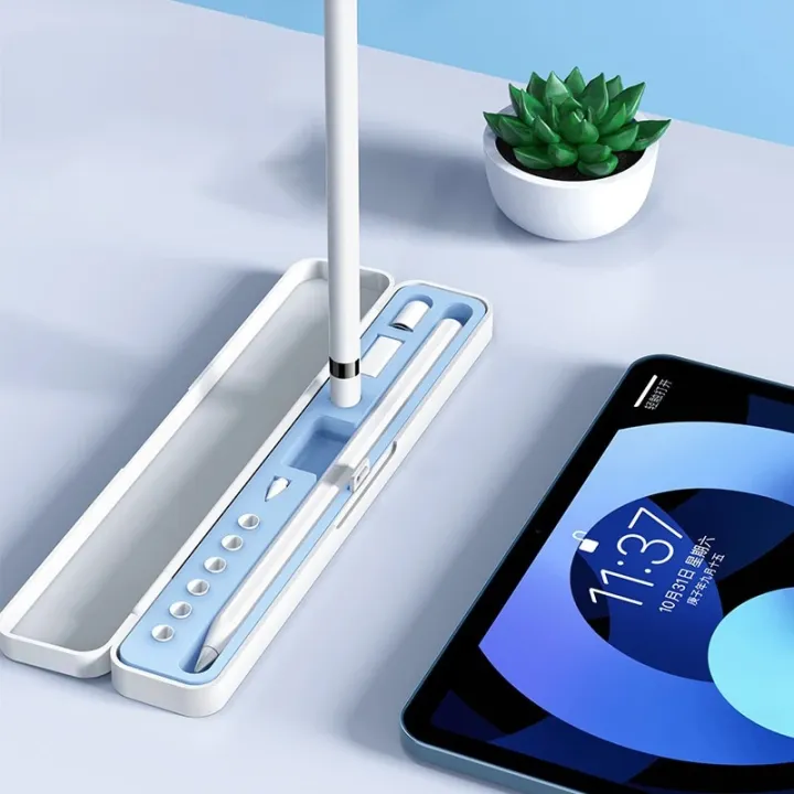 Stylus%20Box%20For%20Apple%20Pencil%201%202%20Tablet%20Touch%20Screen%20Pen%20Case%20Ipad%20Air%20Pro%20Accessories%20Smart%20Pens%20Cover%202Nd%20Generation%20Nib%20Holder%20-%20Image%204