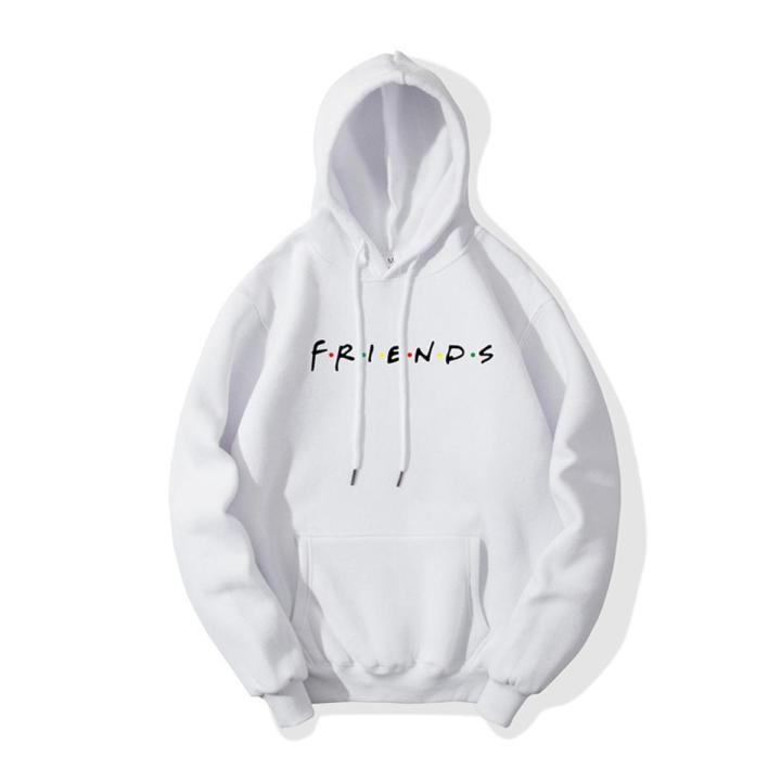 Mens Hoodie Harajuku Men Women Friends Print Hoodies Pullover Cool Letters Elegent Unisex Sweatshirt Casual Tops men hoody