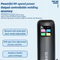 2024 99 Gears Spot Welder Adjustable Portable Nickel Sheets Handheld Digital Battery Spot Welding Machine. 