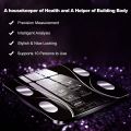 Body Fat Scales Intelligent Electronic Weight Scale High Precision Digital BMI Scale.