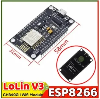 ESP8266 NodeMcu LoLin V3 Development Board For Smart Switch Automation
