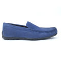 Maverick Dark Navy Soft Suede Leather Loafer for Men. 