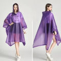 Transparent Windproof Bicycle Motorcycle Raincoat Woman Rain Poncho Impermeable EVA Hiking Raincoats For Man. 