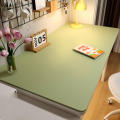 Solid color Desk mat Comfortable Learning Oil proof Leather mat Environmental protection Students Coffee table mat for Office desk accessory Study room essential Home décor item College student necessity Game table protector. 