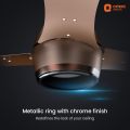 Orient Aeon BLDC PRO Motor 48" Ceiling Fan with Remote (Tangerine Brown).