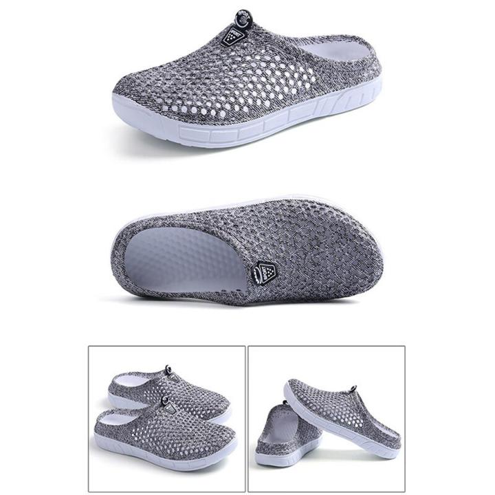 Womens Casual Clogs Breathable Beach Sandals Valentine Slippers Summer Slip On Women Flip Flops Shoes Home Shoes For Uni