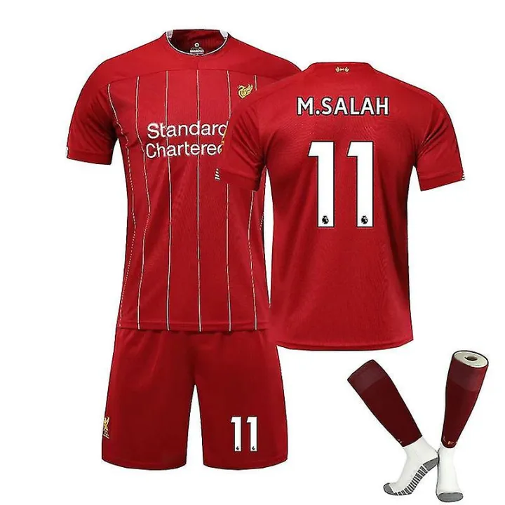 Nax%20Mohamed%20Salah%20Psg%20Jersey%20Liverpool%20F.C.%20Salah-11-Home%20T-Shirt%20Jerseychild%20Clothing%20-%20Image%202