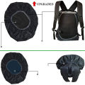Waterproof Backpack Rain Cover - Nylon Bag Cover for Laptop & School Bags, Stretchable Elastic for Perfect Fitting with Buckle Strap, Compact & Portable for Hiking, Camping & Biking. 