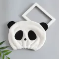 【Hengli jewelry story】Cute Panda Head Wrap Hat Baby Shower Caps For Children Strong Water Dry Hair Cap Magicos Quick Dry Bath Hair Hat Kids Gift. 