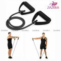 Resistance Band & Fitness Thera Band 120cm Yoga Pull Rope Elastic Resistance Bands Fitness Workout Exercise Tubes Practical Training Rubber Tensile Expander. 