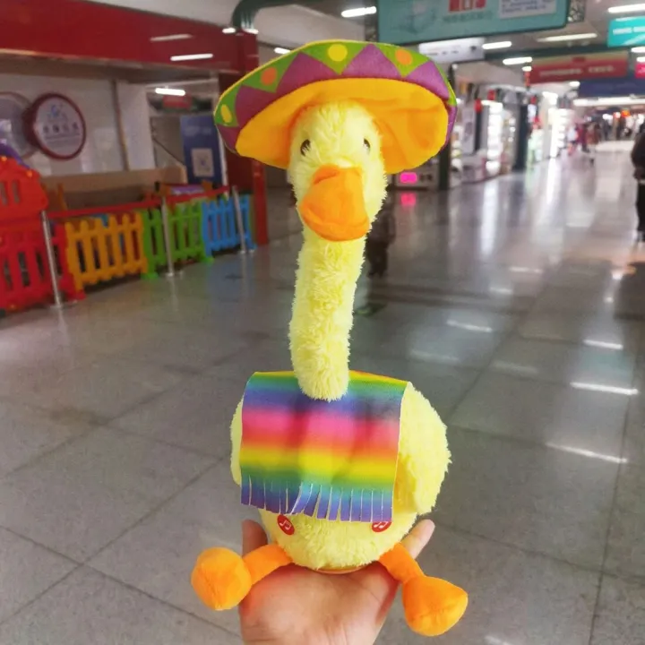 NEW%20Lovely%20Dancing%20Duck%20Talking%20Toy%20Sound%20Record%20Repeat%20Doll%20Kawaii%20Duck%20Kids%20Education%20Toys%20Home%20Party%20Decoration%20-%20Image%206