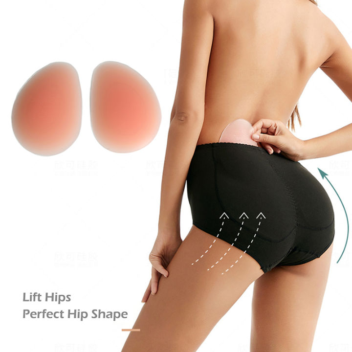 Women Sexy Silicone Insert Hip Up Butt Lifter Buttocks Removable Butt Pads