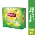 Lipton Green Tea Lemon - 100 Tea Bags. 