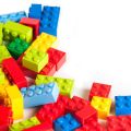 Colorful Plastic Building Blocks Creative Construction Play , Learning Tool for Kids.