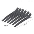 Plastic Rubber Hairdressing Clip Professional Approximately 11.3 * 1.5cm Seamless Clip Hairdressing Tool for Salon Use. 