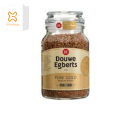 Douwe Egberts Pure Gold Instant Coffee 100g Jar - Medium Roast, Smooth Aroma. 