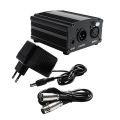 Phantom Power Supply 48V Phantom Power Supply For Condenser Microphones Studio Microphones Preamp Support All Microphone. 