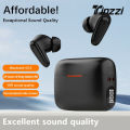 【FUPANG】Tinzzi TWS willless Bluetooth 5.3 earphones bass control mini in-ear earbuds HD call headset with mic. 