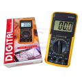 DT9205A 9205A Digital Multimeter DT9205A Voltage Ampere Ohm Meter Test Probe Extra Large Screen LCD Display Full Range Protection With Auto Power Off.