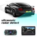 3 In 1-3 In 1 Front and Rear Parking Sensor Kit Electronic LED Display Car Sensors 170° Angle Night Vision Car Alarm Smart Car Systems. 