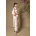 Retail Remedy Peach Bishop Sleeve Long Kurti. 