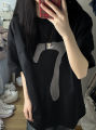 plus Size Women's Cotton round Neck Short Sleeve Printing T T-shirt Women's Summer Casual Loose Couple Top Clothes. 