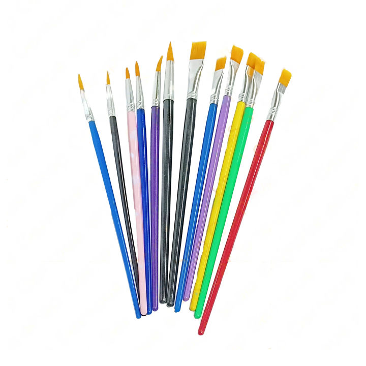 High%20Quality%20-%20Artists%20Paint%20Brush%20Nylon%20Hair%20Water%20Color%20-%2012%20pieces%20-%20Easy%20to%20Use%20And%20Maintain%20-%20Refined%20and%20Excellent%20-%20Image%202