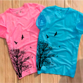 2PS Combo Pack//Jersey T-Shirts//Printed T-Shirts//Casual Tops For Men's//Black T-Shirts.