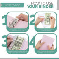 Budget Binder Money Saving Wallet Notebook Planner Cash Binder Cash Organizer Envelopes. 